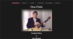 Desktop Screenshot of donpride.com